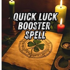 Quick Luck Booster Spell - Attract Fast Good Fortune and Open the Path picture