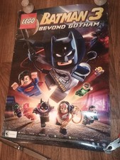  LEGO Batman 3: Beyond Gotham Framed Print Ad/Poster PS4 Xbox One 3DS Wii U 2014 picture