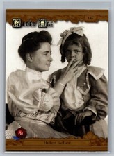 Helen Keller 2022 Historic Autographs Gilded Age RADIANT #147 Trading Card /500 picture