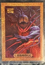 1994 Marvel Masterpieces - Carnage #2 - Holofoil Bronze picture
