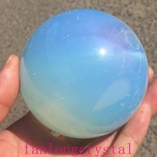Top Opalite ball rainbow quartz crystal sphere gem reiki healing 55mm picture
