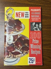 1953 Pillsbury's 4th Grand National 100 Prize Winning Recipes CookBook VTG picture