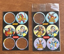 Vintage Capcom Mega Man POGs Nintendo Power Promo Boards 1990s Incomplete picture