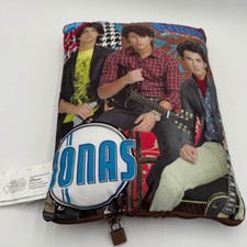 Jonas Brothers My Secret Pillow Disney 2008 Locked Diary Pillow No Key Rare Gift picture