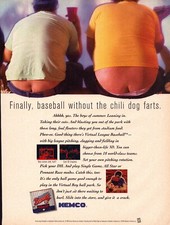 Vintage 1995 Print Ad - Virtual League Baseball - Kemco picture