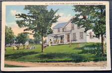 Vintage Postcard 1940 Mt. View Fruit Farm East Durham Catskill Mts. NY picture