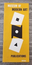 Museum of Modern Art Gallery Pamphlet 1948 Art Exhibition Brochure NYC MOMA picture