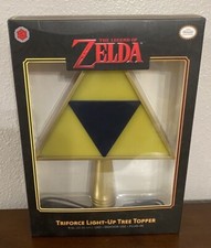 Legend Of Zelda Triforce Plug In Light Up Nintendo Christmas Tree Topper New picture