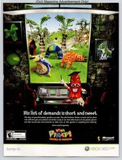 Viva Piñata Trouble in Paradise Xbox 360 Rare Microsoft Promo 2008 Advertisement picture