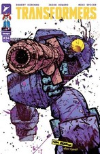 Transformers #34 Cover E 1:50 Alec Bezzina Variant picture