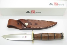 Vintage Al Mar 4020 Grunt I Seki Japan Fixed Blade Combat Fighter Knife picture