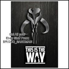 Fridge Fun Refrigerator Magnet STAR WARS THE MANDALORIAN 