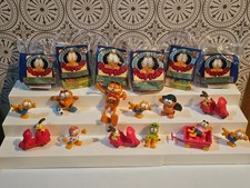 LOT (18) Vintage GARFIELD Figures PVC & Plastic WENDYS Kids Meal TOYS Odie New picture