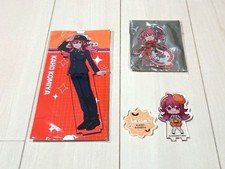 Hoshimiya Kao The Idolmaster Shiny Colors Acrylic Stand 3 Pack 14+ Hard Case picture