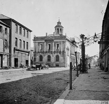 Post Office Exchange Custom House Charleston, SC 1865 - 8x10 US Civil War Photo picture