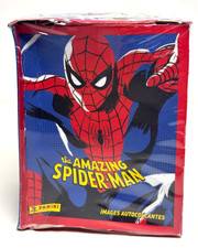 2023 THE AMAZING SPIDER-MAN Panini - BOX (50 Sealed Packs) Stickers Italy MCU picture