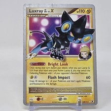 2008 Pokemon #109/111 Luxray LV. X World Championship 2009 Misprint Error W50 picture