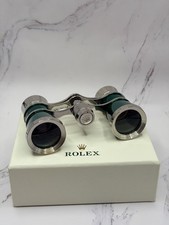 Rolex Green Lacquer Engraved Binoculars AD VIP Gift picture
