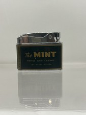 Vintage Fremont Las Vegas Green The Mint Casino Kay-Cee Automatic Lighter Japan picture