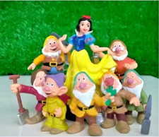 SNOW WHITE AND THE SEVEN DWARFS FIGURE SET- PVC- NEXT DAY  picture