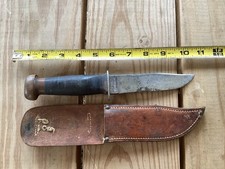 WW2 wwii USN Combat Fighting Utility Knife Robeson Shuredge No 20 picture