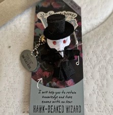 Watchover 🅰️VOODOO Collectible String Doll Keychain [ Hawk-Beaked Wizard ] WV01 picture