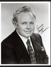 Carroll O'Connor Actor Original Signed Autograph 8x10 Photo All in the Family picture
