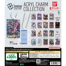 BANDAI Gundam Card Game Acrylic Charm Collection Set of 20 Gashapon picture