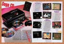 1992 Sega CD Console Original Advertisement / Retro Promo vc8 picture