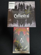 John Carpenter's Cathedral & Vinyl Record Midsummer Scream Variants AUTOGRAPHED picture