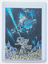 Starship Troopers Limited Artist Signed “Sci-Fi Classic” Refractor Card 1/1 picture