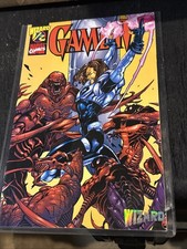 Gambit 1/2 Wizard Marvel W/COA Limited Edition Original Wizard Protective Cover picture