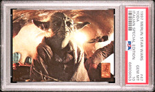 1997 Merlin Star Wars Yoda #47 (Italian Ed) PSA 10 GEM MINT (RARE: Population 1) picture
