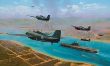 The Sleeping Giant Awakes by Richard Taylor autographed by Pearl Harbor veterans picture