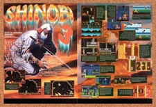 1992 Shinobi 3 Genesis Original Advertisement / Retro Wall Art v1 picture