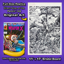 WOLVERINE / WEAPON X Splash Pg by BARRY WINDSOR-SMITH 🔥Replica Original Art🔥 picture