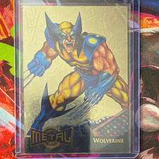 1996 Fleer Ultra X-Men Metal Marvel Wolverine Boris Vallejo Limited Edition picture