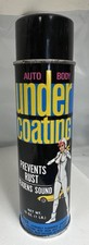 Vintage The Racers Under Coating Spray Can Pinup RacerGirl Corvette Label Unused picture