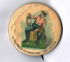 Bastian Brothers Prisco Lantern Button Pin picture