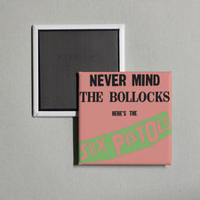 Sex Pistols - Never Mind The Bollocks, Here's T Album Cover Locker Fridge Magnet picture