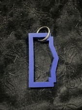 Lowe’s Logo Outline Blue Large Keychain Keyring  picture