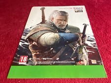PAD57 2 PAGE GAME ADVERT 12X18 THE WITCHER WILD HUNT XBOX ONE picture