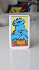 1978 Western Publishing Sesame Street Cookie Monster *ROOKIE CARD* Letter C picture