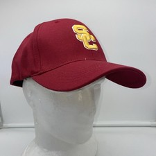 USC Trojans Team Trojan  - Collegiate Licensed Product Fitted Hat Sz M Cap NWT picture