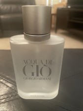 Empty Armani Acqua Di Gio men's cologne bottle- BOTTLE IS EMPTY  Bottle ONLY picture