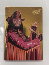 1994 Action packed WWF Gold Embossed 3G Macho Man Randy Savage RARE Card picture