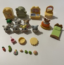 Hamtaro Hamuchans Miniature Figures Lot Rare Japan Collectible Manga Pencil Top picture