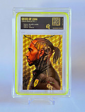 GLU3TRAP GEARS OF LH44 Lewis Hamilton BlackLabel Gold Superfractor picture
