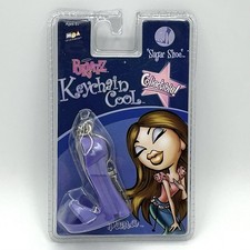 Bratz Dana Sugar Shoe Purple Keychain Cool NIP Sealed 2004 Collectible picture