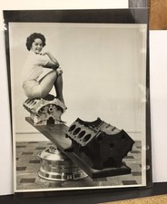 1959 Motor Age Photo Aluminum Cast iron  Engine Model picture